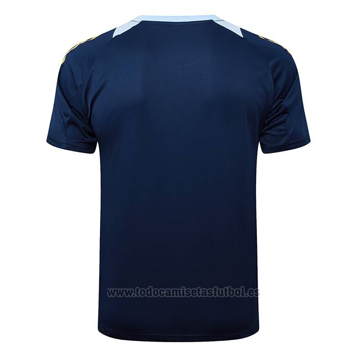 Chandal del Real Madrid Manga Corta 2024-2025 Azul - Pantalon Corto